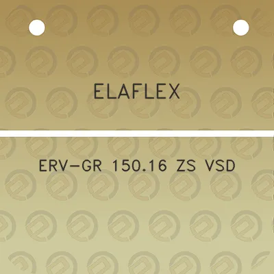 elaflex-erv-gr-15016-zs-vsd