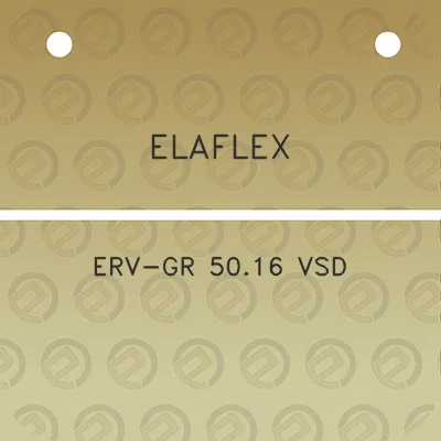 elaflex-erv-gr-5016-vsd