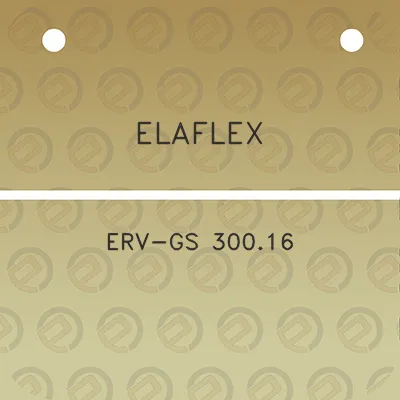 elaflex-erv-gs-30016