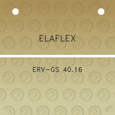 elaflex-erv-gs-4016