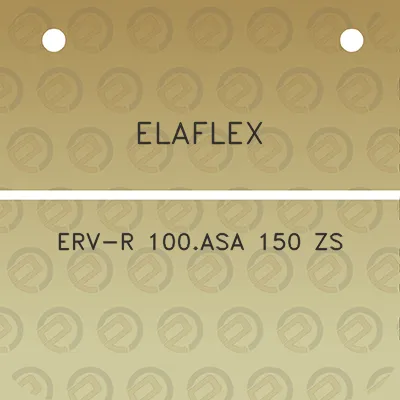 elaflex-erv-r-100asa-150-zs