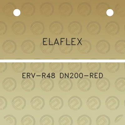 elaflex-erv-r48-dn200-red