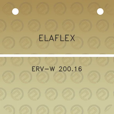 elaflex-erv-w-20016