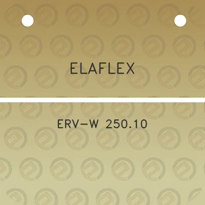 elaflex-erv-w-25010