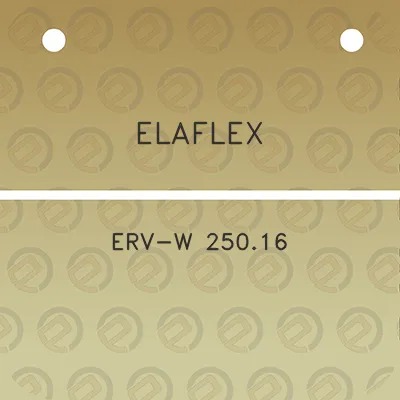 elaflex-erv-w-25016