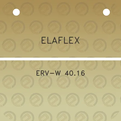 elaflex-erv-w-4016