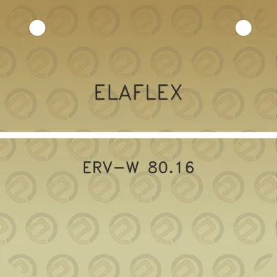 elaflex-erv-w-8016