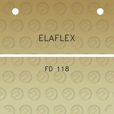 elaflex-fd-118