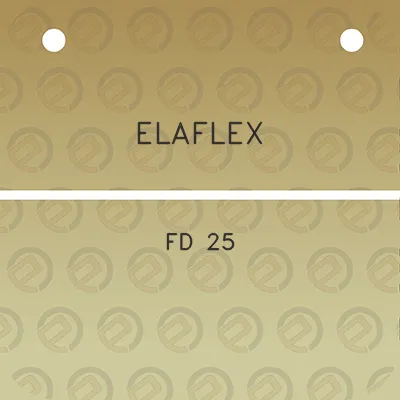 elaflex-fd-25