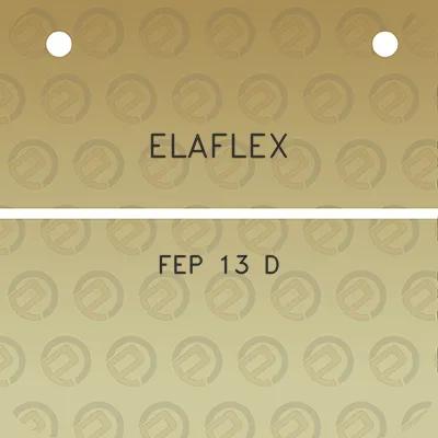 elaflex-fep-13-d