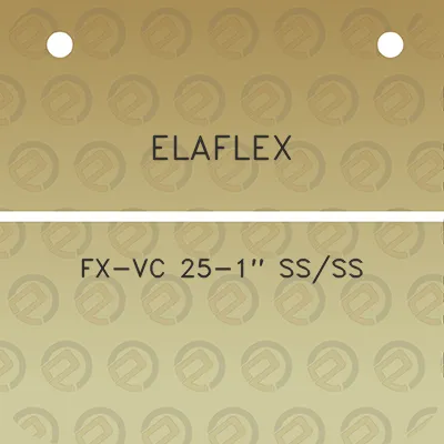 elaflex-fx-vc-25-1-ssss