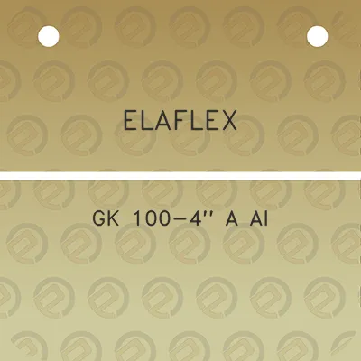 elaflex-gk-100-4-a-al