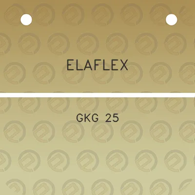 elaflex-gkg-25