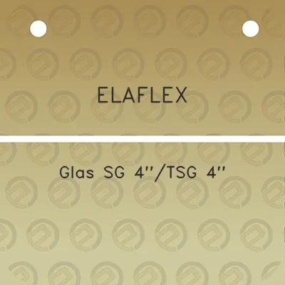 elaflex-glas-sg-4tsg-4