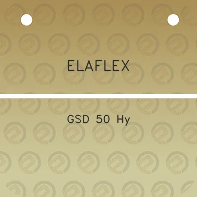 elaflex-gsd-50-hy