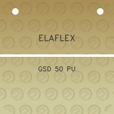 elaflex-gsd-50-pu