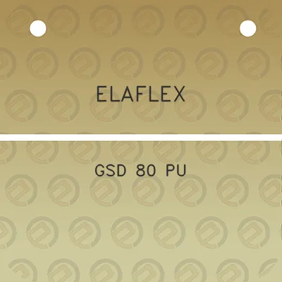 elaflex-gsd-80-pu