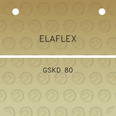 elaflex-gskd-80