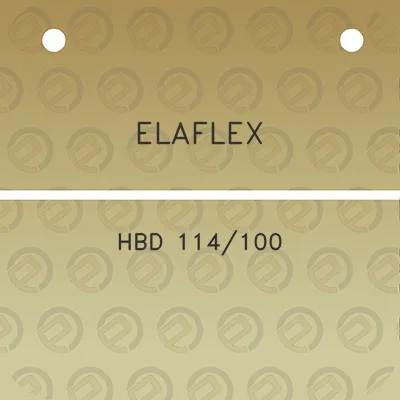 elaflex-hbd-114100