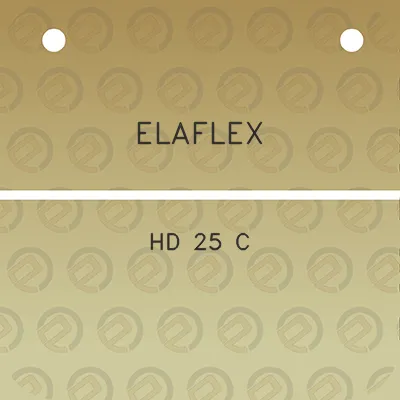 elaflex-hd-25-c