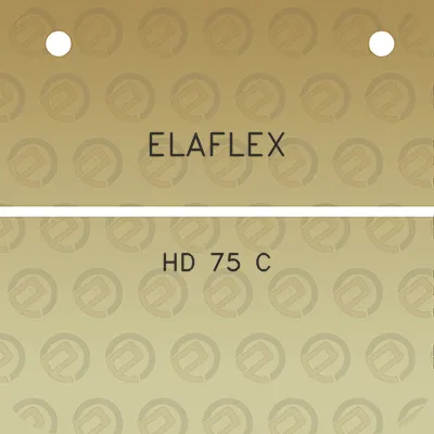 elaflex-hd-75-c