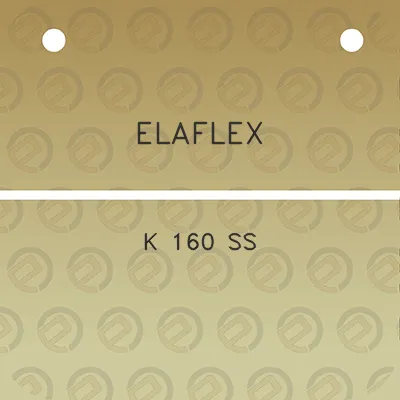 elaflex-k-160-ss