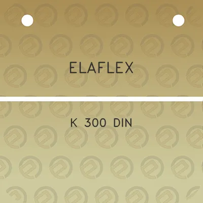 elaflex-k-300-din