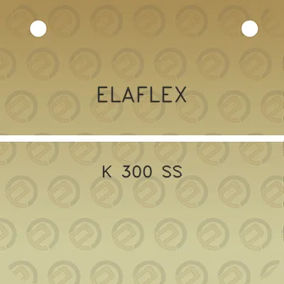 elaflex-k-300-ss