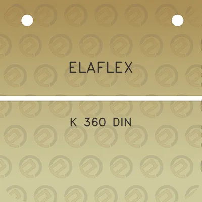 elaflex-k-360-din