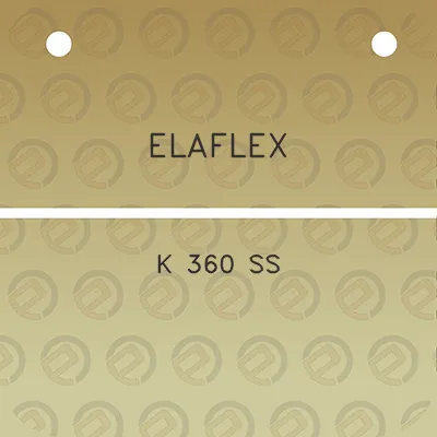 elaflex-k-360-ss