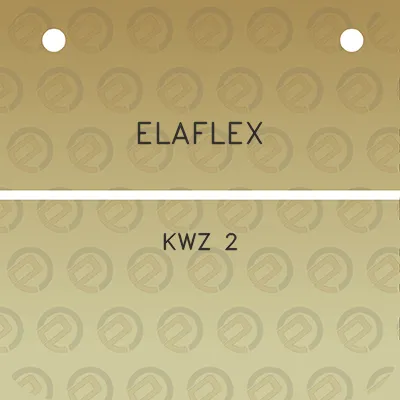 elaflex-kwz-2