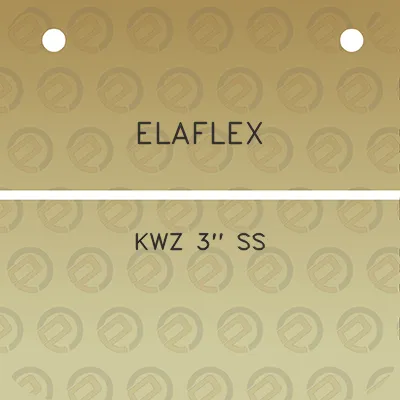 elaflex-kwz-3-ss