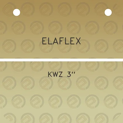 elaflex-kwz-3