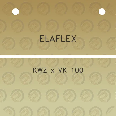 elaflex-kwz-x-vk-100