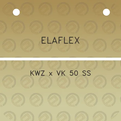 elaflex-kwz-x-vk-50-ss