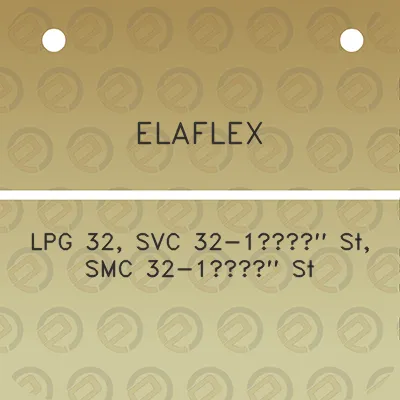 elaflex-lpg-32-svc-32-1a14-st-smc-32-1a14-st