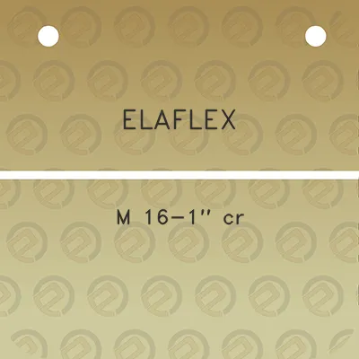 elaflex-m-16-1-cr