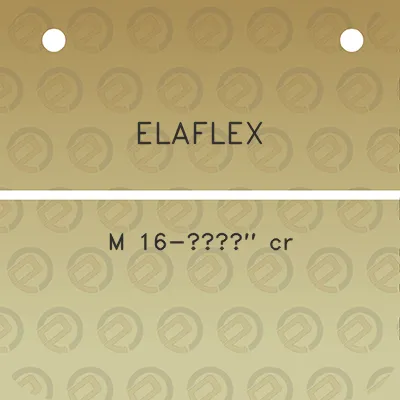 elaflex-m-16-a34-cr