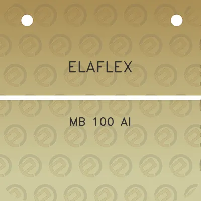 elaflex-mb-100-al