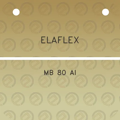 elaflex-mb-80-ai