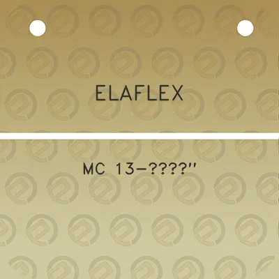 elaflex-mc-13-a12