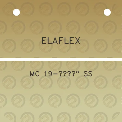 elaflex-mc-19-a34-ss