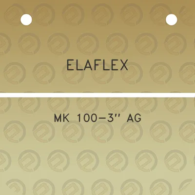 elaflex-mk-100-3-ag