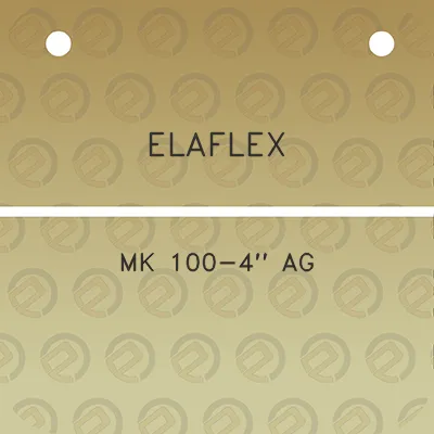 elaflex-mk-100-4-ag