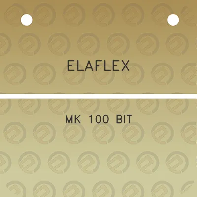 elaflex-mk-100-bit