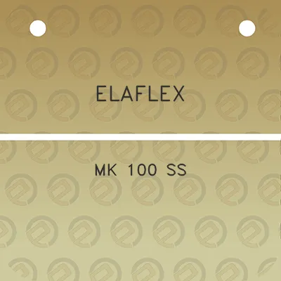 elaflex-mk-100-ss