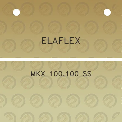 elaflex-mkx-100100-ss