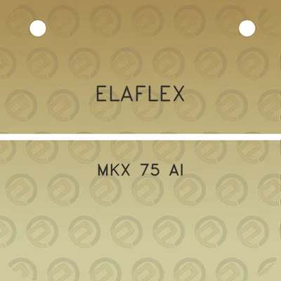 elaflex-mkx-75-al