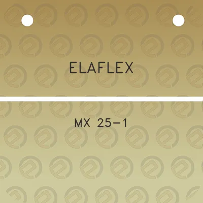 elaflex-mx-25-1