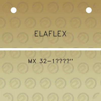 elaflex-mx-32-1a14